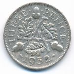 Great Britain, 3 pence, 1932