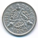 Great Britain, 3 pence, 1933