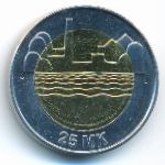 Финляндия, 25 марок (1997 г.)