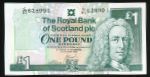 Шотландия, 1 фунт (2001 г.)