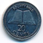 Острова Питкэрн, 20 центов (2009 г.)