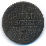 Пруссия, 1 шиллинг (1790 г.)