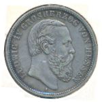 Гессен-Дармштадт, 5 марок (1874 г.)