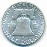 USA, 1/2 dollar, 1963