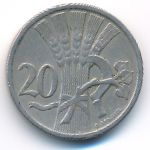 Чехословакия, 20 гелеров (1937 г.)