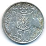 Australia, 50 cents, 1966