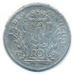 Австрия, 10 крейцеров (1774 г.)
