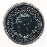 Guernsey, 5 pounds, 2001