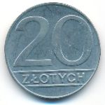 Польша, 20 злотых (1990 г.)