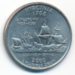 США, 1/4 доллара (2000 г.)