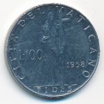 Ватикан, 100 лир (1958 г.)