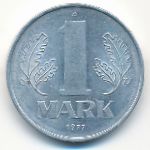German Democratic Republic, 1 mark, 1977