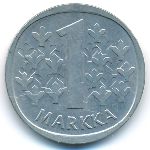 Finland, 1 markka, 1973