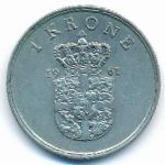 Дания, 1 крона (1961 г.)