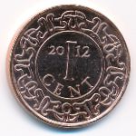 Суринам, 1 цент (2012 г.)