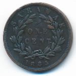 Саравак, 1 цент (1885 г.)