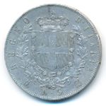 Италия, 5 лир (1873 г.)