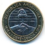 Аргентина, 2 песо (2016 г.)