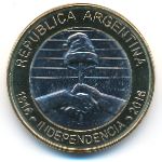 Аргентина, 2 песо (2016 г.)