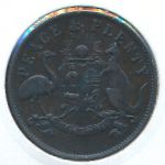 Great Britain, 1 пенни, 1858