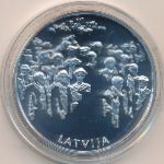 Латвия, 5 евро (2018 г.)