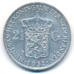 Netherlands, 2 1/2 gulden, 1932