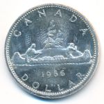 Канада, 1 доллар (1966 г.)