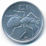 San Marino, 1 lira, 1974