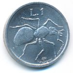 San Marino, 1 lira, 1974