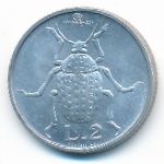 Сан-Марино, 2 лиры (1974 г.)