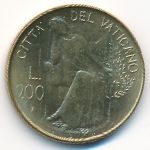 Vatican City, 200 lire, 1979