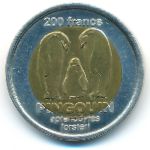 Saint Paul Island., 200 франков, 2011