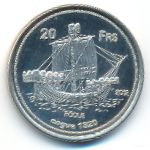 Isle Europa., 20 франков, 2012
