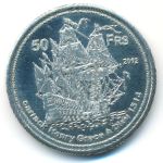 Isle Europa., 50 франков, 2012