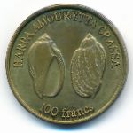 Wallis and Futuna., 100 франков, 2011
