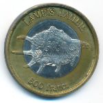 Wallis and Futuna., 500 francs, 2011