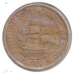 South Africa, 1 penny, 1942