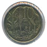 Ethiopia, 10 cents, 2006