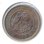 ЮАР, 1/4 пенни (1949 г.)