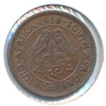 ЮАР, 1/4 пенни (1958 г.)