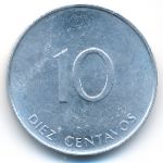 Cuba, 10 centavos, 1988
