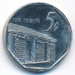 Куба, 5 сентаво (1998 г.)