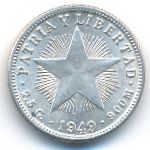 Cuba, 10 centavos, 1949