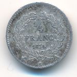 Франция, 1/4 франка (1835 г.)