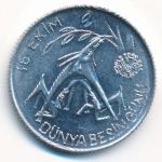 Turkey, 20 lira, 1981