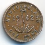 Newfoundland, 1 cent, 1942