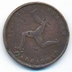 Isle of Man, 1 penny, 1839