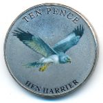 Гернси, 10 пенсов (2022 г.)