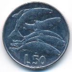 San Marino, 50 lire, 1975