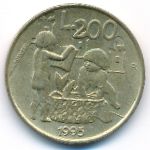 Сан-Марино, 200 лир (1995 г.)